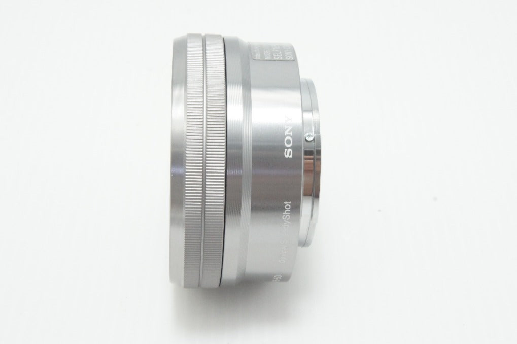 美品 SONY ソニー E PZ 16-50mm F3.5-5.6 OSS SELP1650 シルバー Eマウント APS-C ズームレンズ 260626ai