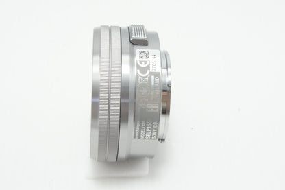 美品 SONY ソニー E PZ 16-50mm F3.5-5.6 OSS SELP1650 シルバー Eマウント APS-C ズームレンズ 260626ai
