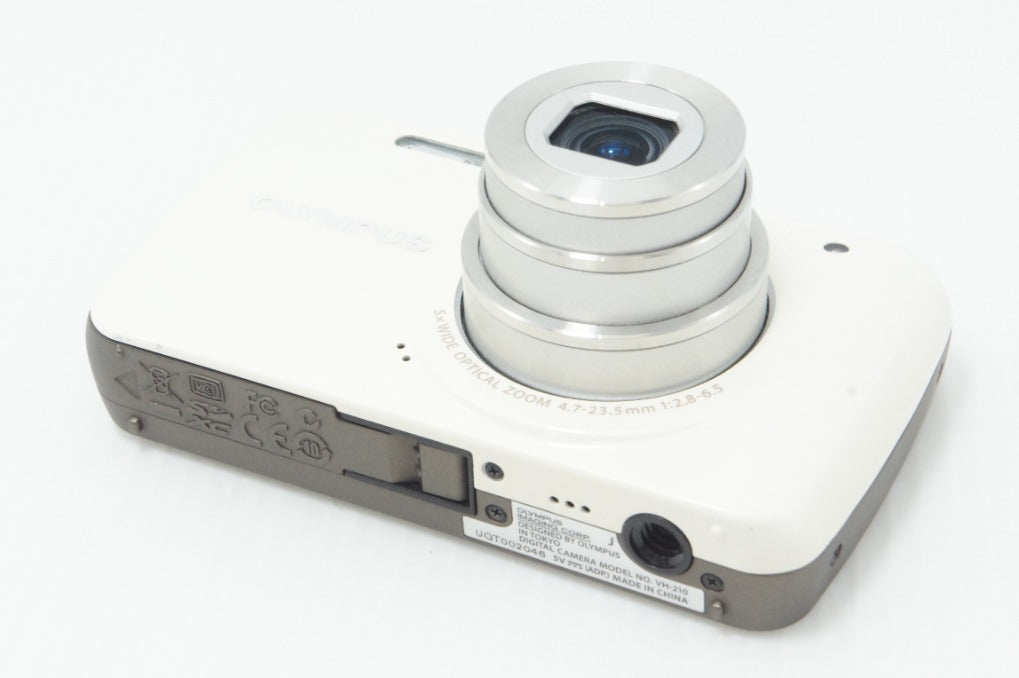 美品 OLYMPUS オリンパス VH-210 コンパクトデジタルカメラ ホワイト 260626aj