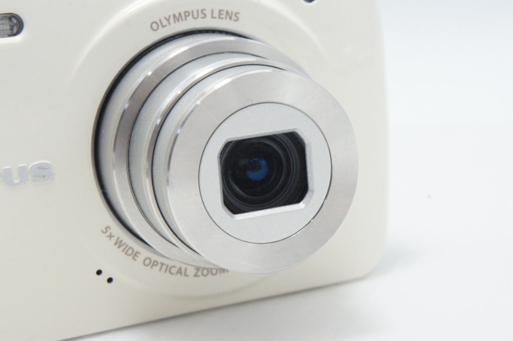 美品 OLYMPUS オリンパス VH-210 コンパクトデジタルカメラ ホワイト 260626aj