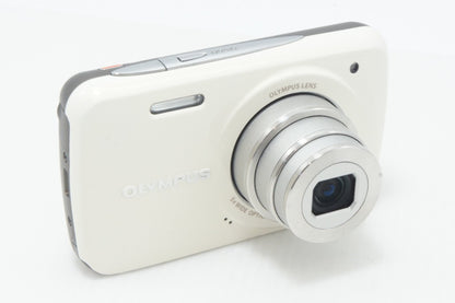 美品 OLYMPUS オリンパス VH-210 コンパクトデジタルカメラ ホワイト 260626aj