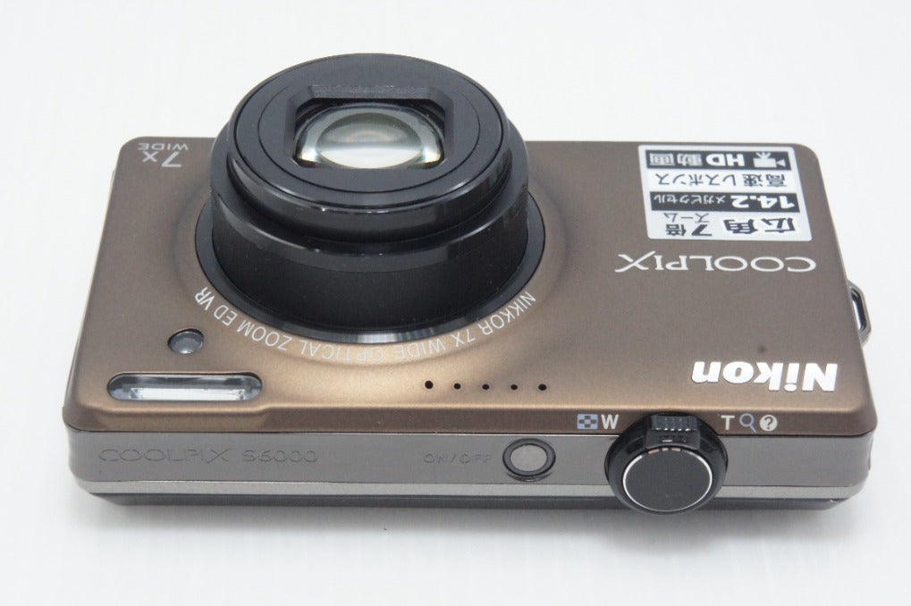 良品 Nikon ニコン COOLPIX S6000 コンパクトデジタルカメラ ソフトブラウン 元箱付 260626an