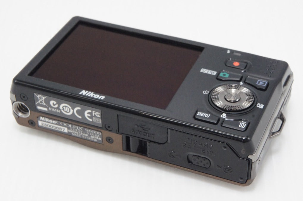 良品 Nikon ニコン COOLPIX S6000 コンパクトデジタルカメラ ソフトブラウン 元箱付 260626an