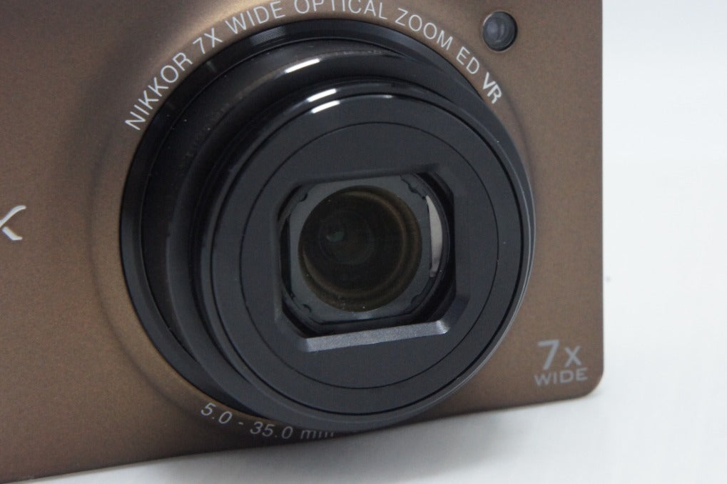 ニコン Nikon COOLPIX S6000 動作品 コンデジ ブラウン 良品 Nikon ニコン COOLPIX S6000 コンパクトデジタルカメラ ソフト