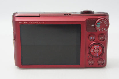 美品 Canon キヤノン PowerShot SX720 HS コンパクトデジタルカメラ レッド 260626ao