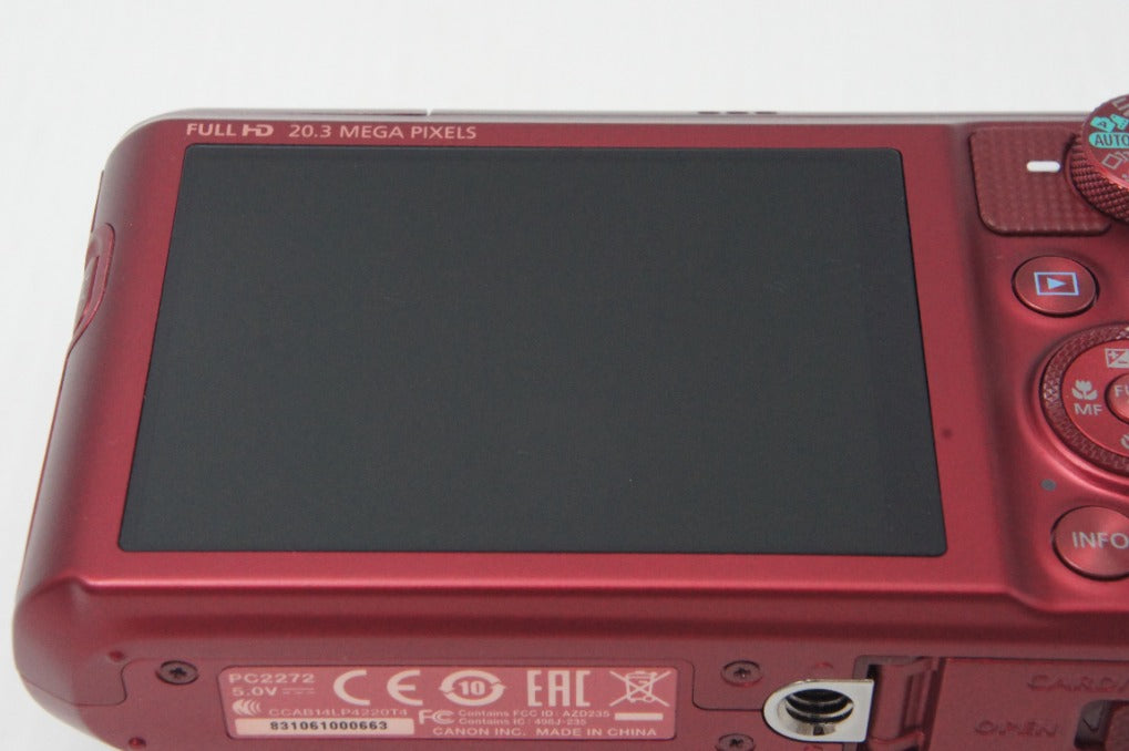 美品 Canon キヤノン PowerShot SX720 HS コンパクトデジタルカメラ レッド 260626ao