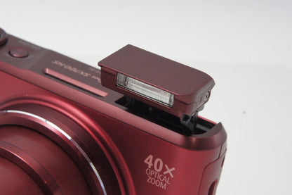 美品 Canon キヤノン PowerShot SX720 HS コンパクトデジタルカメラ レッド 260626ao