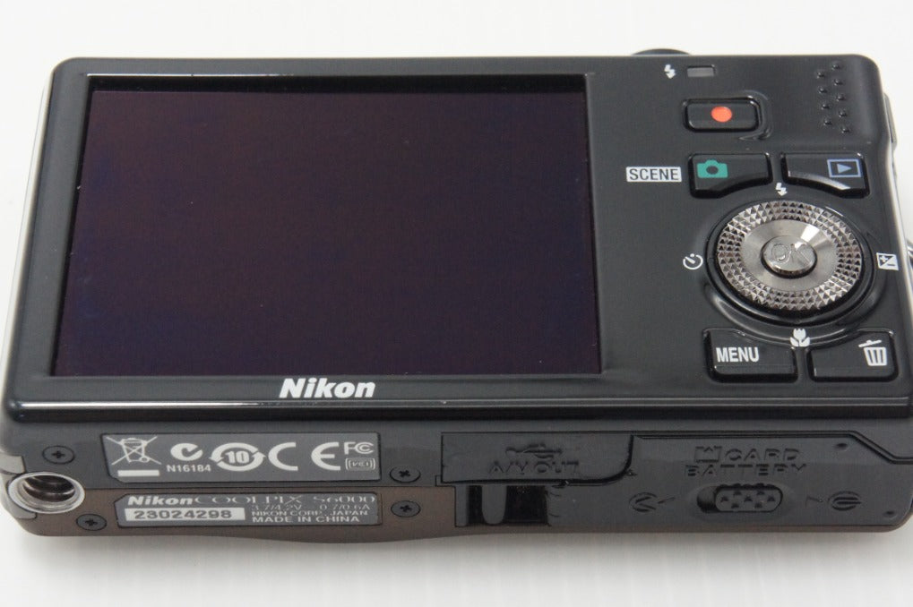 良品 Nikon ニコン COOLPIX S6000 コンパクトデジタルカメラ ブラウン 260626f