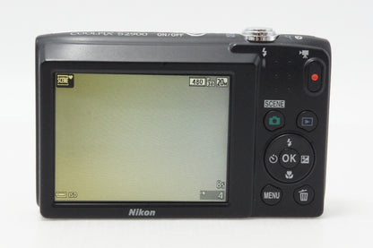 良品 Nikon ニコン COOLPIX S2900 コンパクトデジタルカメラ レッド 260626h