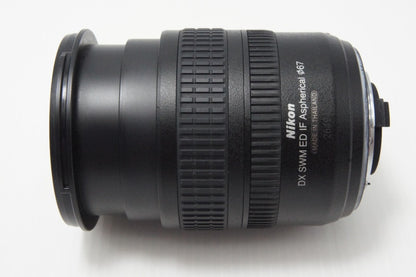 美品 Nikon ニコン AF-S DX ZOOM NIKKOR 18-70mm F3.5-4.5G IF ED APS-C ズームレンズ フード付 260626n