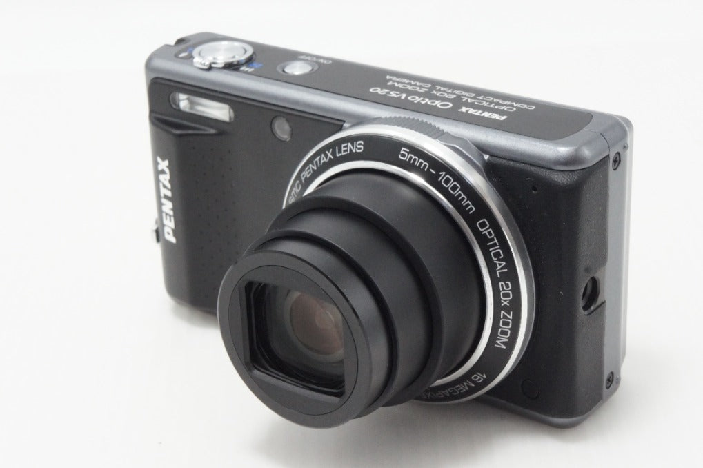 美品 PENTAX ペンタックス Optio VS20 コンパクトデジタルカメラ ノーブルブラック 260626r