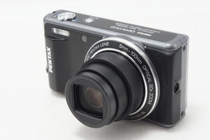 美品 PENTAX ペンタックス Optio VS20 コンパクトデジタルカメラ ノーブルブラック 260626r