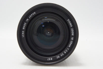 良品 SIGMA シグマ 18-50mm F2.8 EX D DC Nikon ニコン Fマウント ズームレンズ APS-C フード付 260626u