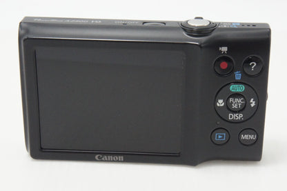 美品 Canon キヤノン PowerShot A2300 コンパクトデジタルカメラ  ブラック 元箱付 260626w
