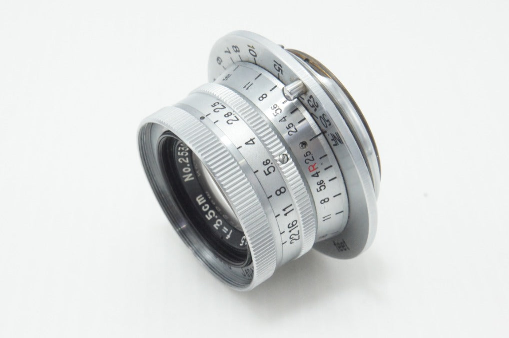 良品 Nikon ニコン W-NIKKOR C 3.5cm F2.5 Leica L39 スクリューマウント レンジファインダー 260626x