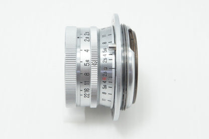 良品 Nikon ニコン W-NIKKOR C 3.5cm F2.5 Leica L39 スクリューマウント レンジファインダー 260626x