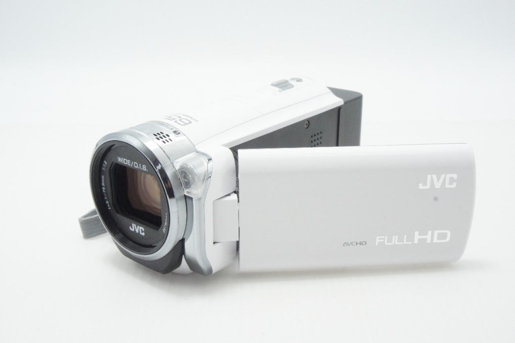 美品 JVC ケンウッド Everio GZ-E565 デジタルビデオカメラ ホワイト