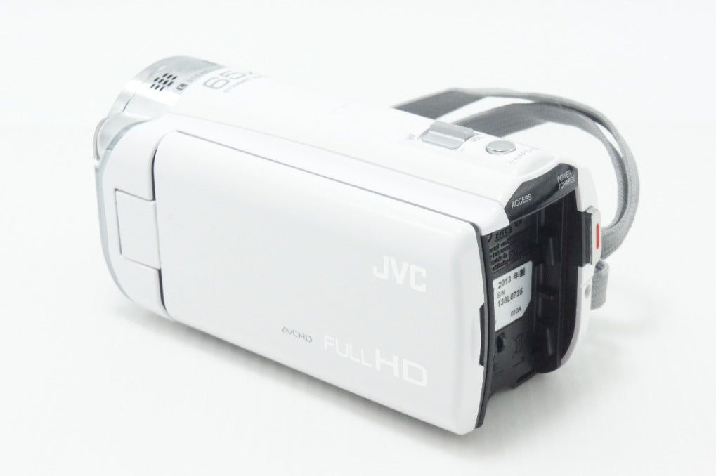美品 JVC ケンウッド Everio GZ-E565 デジタルビデオカメラ ホワイト