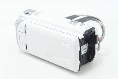 美品 JVC ケンウッド Everio GZ-E565 デジタルビデオカメラ ホワイト 元箱付 260629a