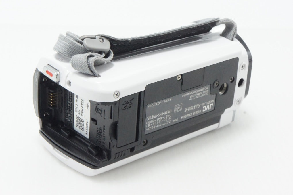 美品 JVC ケンウッド Everio GZ-E565 デジタルビデオカメラ ホワイト