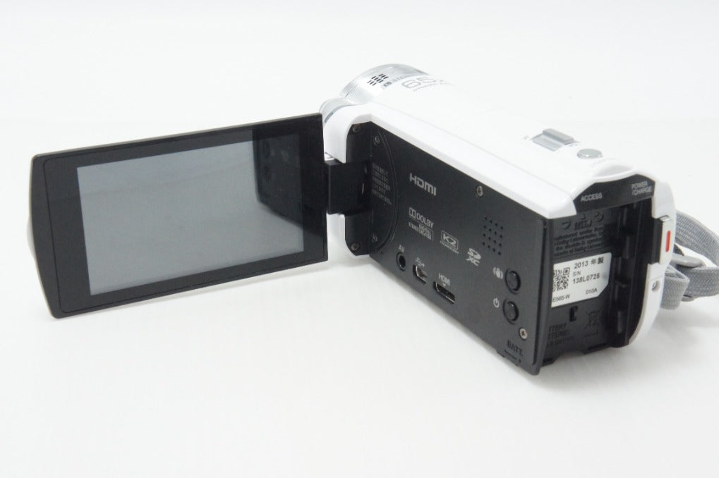 美品 JVC ケンウッド Everio GZ-E565 デジタルビデオカメラ ホワイト