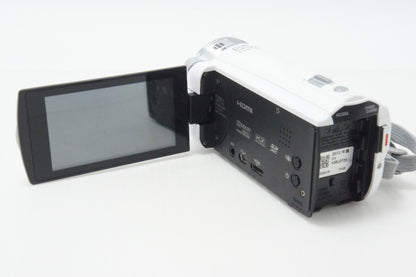 美品 JVC ケンウッド Everio GZ-E565 デジタルビデオカメラ ホワイト 元箱付 260629a