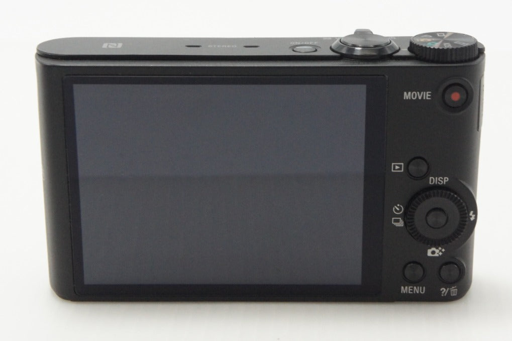 美品 SONY ソニー Cyber-shot DSC-WX350 コンパクトデジタルカメラ ブラック ポーチ付 260630a