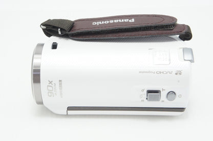 美品 Panasonic パナソニック HC-V360MS デジタルビデオカメラ ホワイト 260630ab