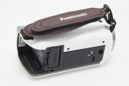 美品 Panasonic パナソニック HC-V360MS デジタルビデオカメラ ホワイト 260630ab