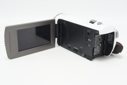 美品 Panasonic パナソニック HC-V360MS デジタルビデオカメラ ホワイト 260630ab