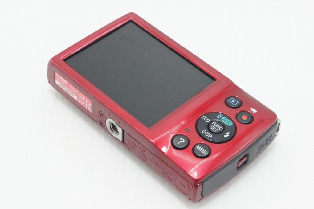 Excellent condition Canon IXY 160 Compact Digital Camera Red with