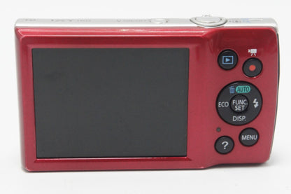 美品 Canon キヤノン IXY 160 コンパクトデジタルカメラ レッド 元箱付 260630ac