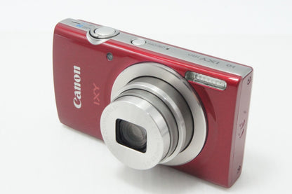 良品 Canon キヤノン IXY 180 コンパクトデジタルカメラ レッド 元箱付 260630c