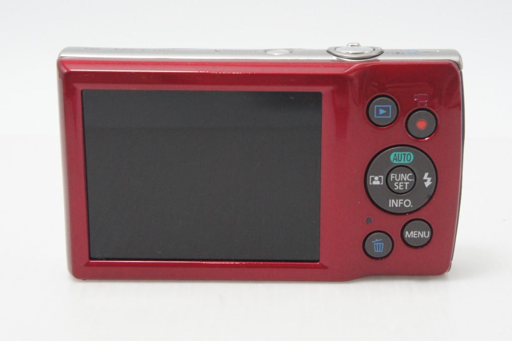 良品 Canon キヤノン IXY 180 コンパクトデジタルカメラ レッド 元箱付 260630c