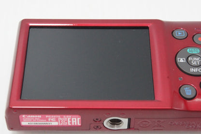 良品 Canon キヤノン IXY 180 コンパクトデジタルカメラ レッド 元箱付 260630c