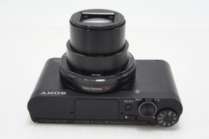 美品 SONY ソニー Cyber-shot DSC-WX500 コンパクトデジタルカメラ ブラック 260630d