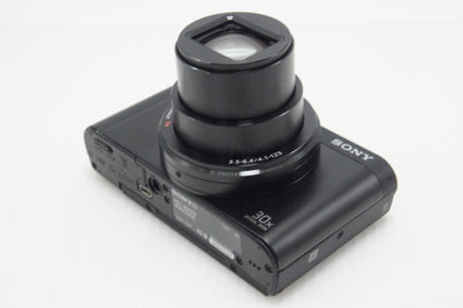 美品 SONY ソニー Cyber-shot DSC-WX500 コンパクトデジタルカメラ ブラック 260630d