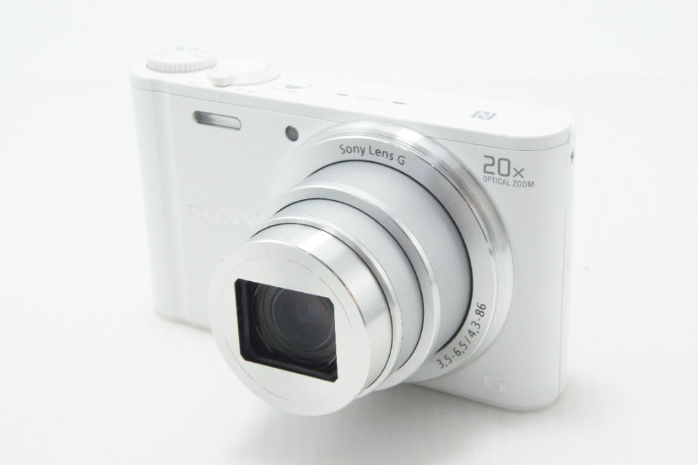 美品 SONY ソニー Cyber-shot DSC-WX350 コンパクトデジタルカメラ ホワイト 260630g