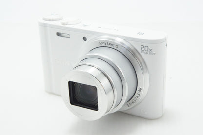 美品 SONY ソニー Cyber-shot DSC-WX350 コンパクトデジタルカメラ ホワイト 260630g