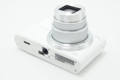 美品 SONY ソニー Cyber-shot DSC-WX350 コンパクトデジタルカメラ ホワイト 260630g