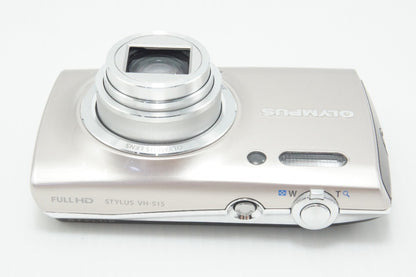 美品 OLYMPUS オリンパス STYLUS VH-515 コンパクトデジタルカメラ シャンパンゴールド 260630k