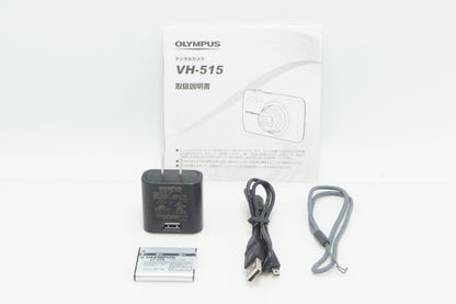 美品 OLYMPUS オリンパス STYLUS VH-515 コンパクトデジタルカメラ シャンパンゴールド 260630k