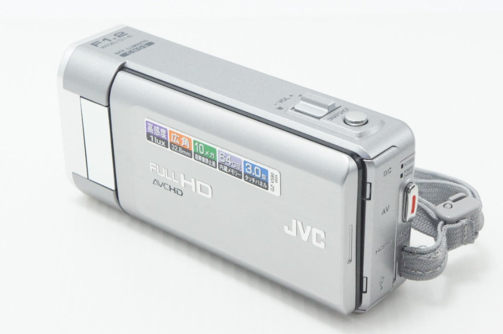 JVC ケンウッド Everio GZ-V590 デジタルビデオカメラ シルバー