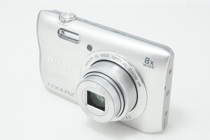 良品 Nikon ニコン COOLPIX A300 コンパクトデジタルカメラ シルバー 260630m