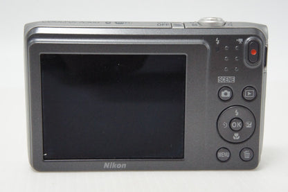 良品 Nikon ニコン COOLPIX A300 コンパクトデジタルカメラ シルバー 260630m
