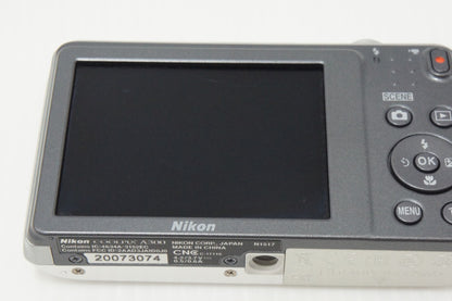 良品 Nikon ニコン COOLPIX A300 コンパクトデジタルカメラ シルバー 260630m