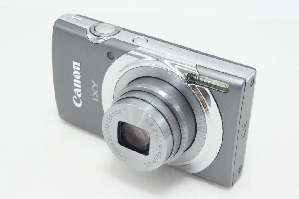 美品 Canon キヤノン IXY 130 コンパクトデジタルカメラ グレー 元箱付 260630p