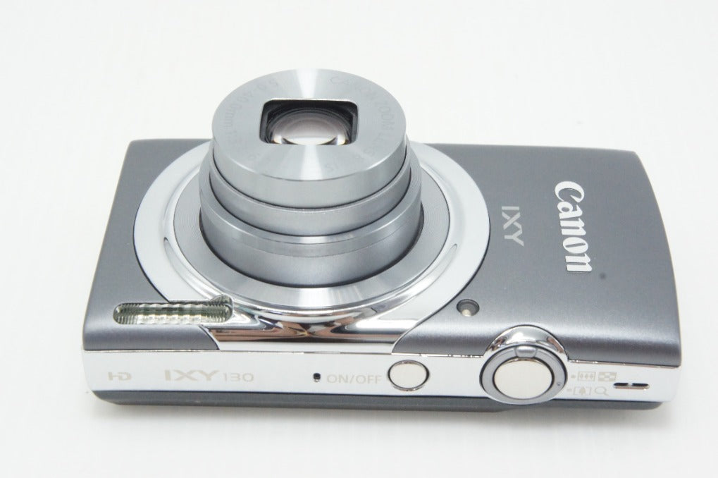 美品 Canon キヤノン IXY 130 コンパクトデジタルカメラ グレー 元箱付 260630p