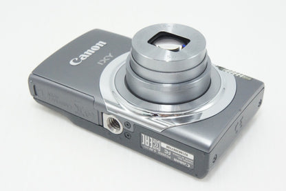美品 Canon キヤノン IXY 130 コンパクトデジタルカメラ グレー 元箱付 260630p