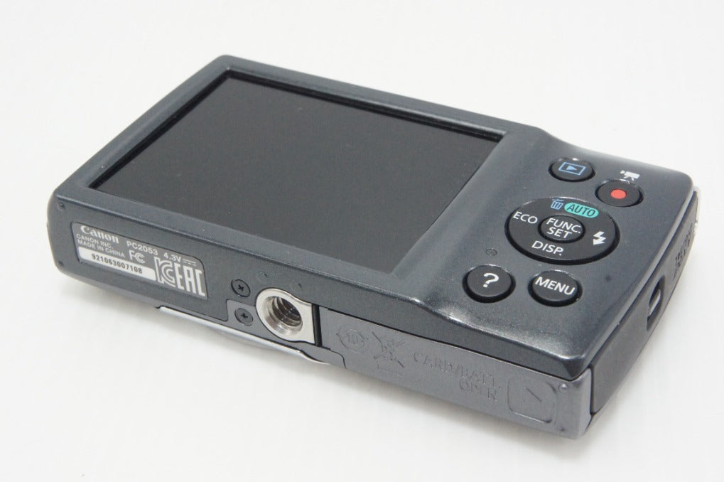 美品 Canon キヤノン IXY 130 コンパクトデジタルカメラ グレー 元箱付